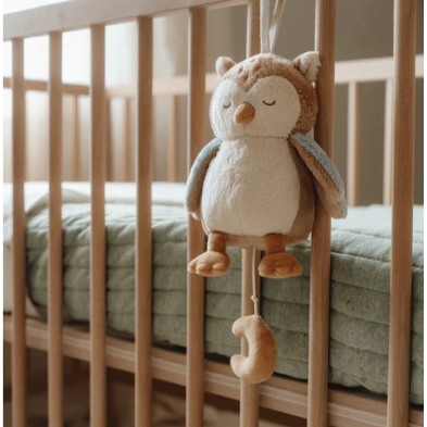 Little Dutch Υφασμάτινη μουσική κουκουβάγια Forest Friends GRS LD8906