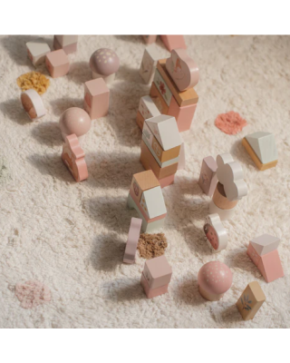 Little Dutch Σετ ξύλινα τουβλάκια Fairy Garden FSC  LD7345