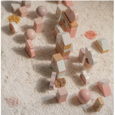 Little Dutch Σετ ξύλινα τουβλάκια Fairy Garden FSC  LD7345