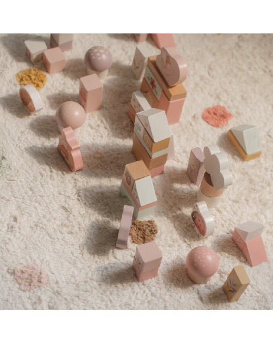 Little Dutch Σετ ξύλινα τουβλάκια Fairy Garden FSC  LD7345