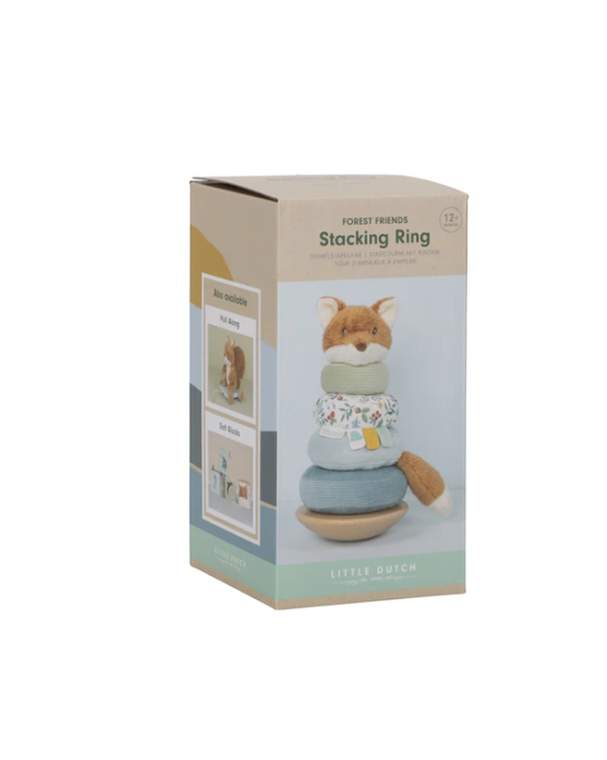 Little Dutch Πυραμίδα ταξινόμησης & ταλάντωσης Forest Friends  FSC  LD8922
