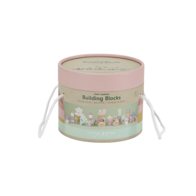 Little Dutch Σετ ξύλινα τουβλάκια Fairy Garden FSC  LD7345