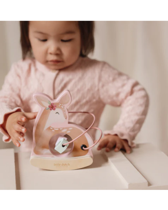 Little Dutch Ξύλινος λαβύρινθος ταλάντωσης ελαφάκι FSC LD7334