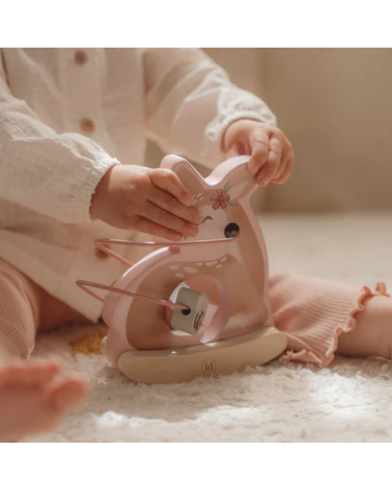 Little Dutch Ξύλινος λαβύρινθος ταλάντωσης ελαφάκι FSC LD7334