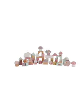 Little Dutch Σετ ξύλινα τουβλάκια Fairy Garden FSC  LD7345