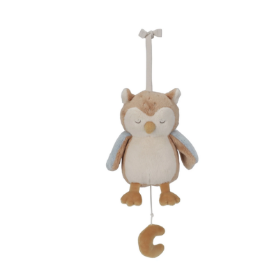 Little Dutch Υφασμάτινη μουσική κουκουβάγια Forest Friends GRS LD8906