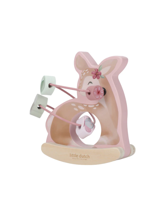 Little Dutch Ξύλινος λαβύρινθος ταλάντωσης ελαφάκι FSC LD7334