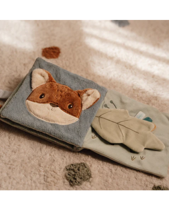 Little Dutch Υφασμάτινο βιβλιαράκι δραστηριοτήτων μικρό Forest Friends LD8919