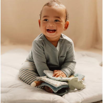 Little Dutch Υφασμάτινο βιβλιαράκι δραστηριοτήτων μικρό Forest Friends LD8919