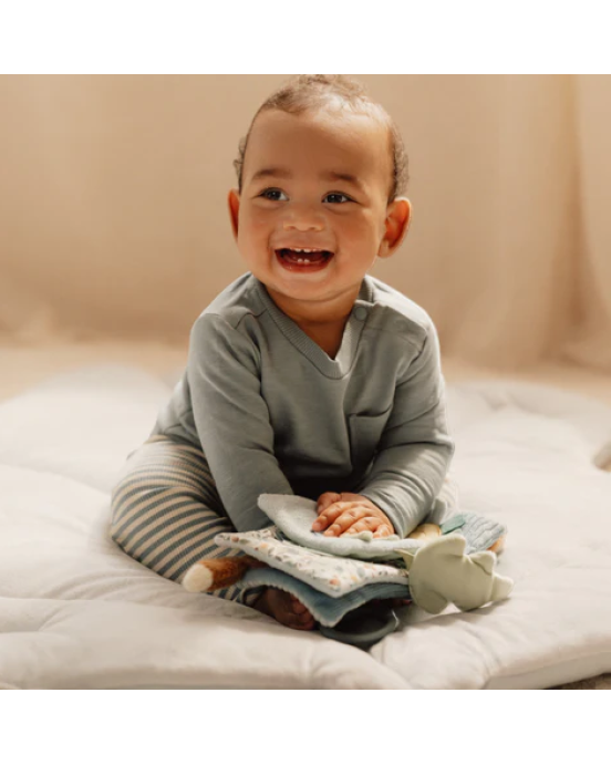 Little Dutch Υφασμάτινο βιβλιαράκι δραστηριοτήτων μικρό Forest Friends LD8919