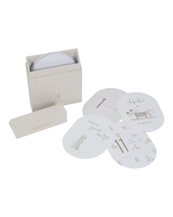 LITTLE DUTCH. Αναμνηστικές κάρτες - Milestone Cards Baby Bunny