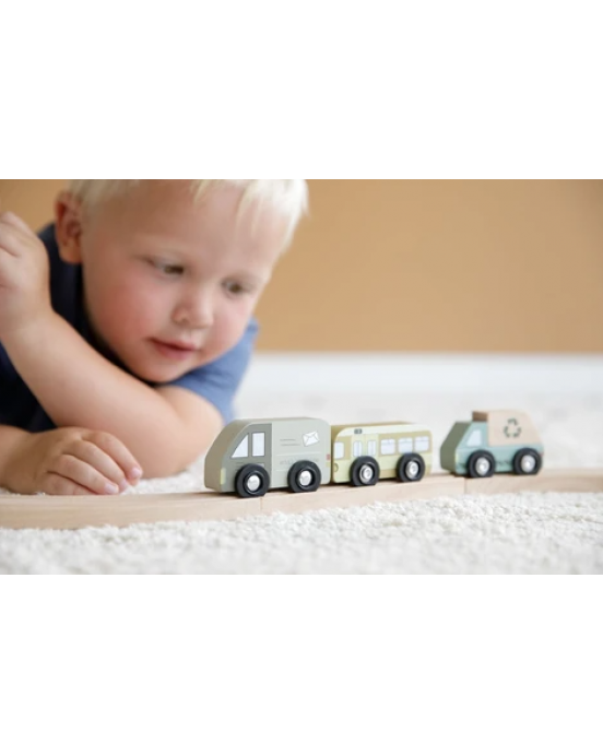 Little Dutch Επέκταση για τρενάκι Σετ ξύλινα οχήματα LD4492