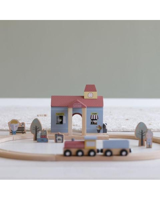 Little Dutch Επέκταση για τρενάκι Σιδηροδρομικός σταθμός LD4489