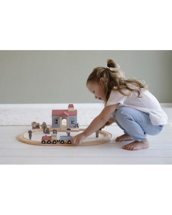 Little Dutch Επέκταση για τρενάκι Σιδηροδρομικός σταθμός LD4489