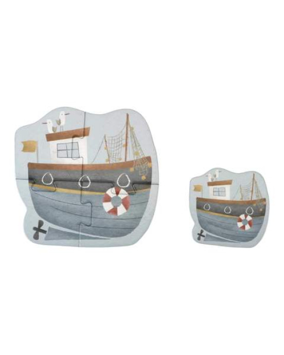 Little Dutch Παζλ 6 σε 1 Sailors Bay 24pcs LD4761