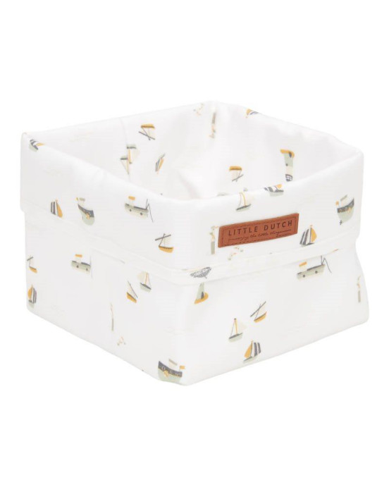 Little Dutch Καλάθι αλλαξιέρας μικρό Sailors Bay White LD30421690