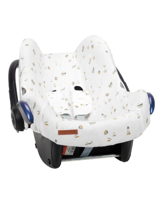 Little Dutch Κάλυμμα για κάθισμα αυτοκινήτου 0+ Sailors Bay White