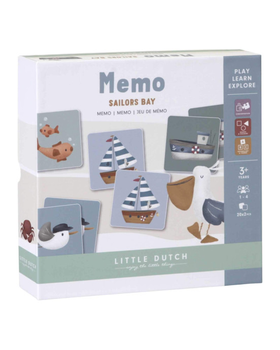 Little Dutch Παιχνίδι μνήμης Sailors Bay LD4759