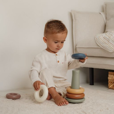 Little Dutch Πυραμίδα στοίβαξης με κρίκους (Vintage) LD2009244