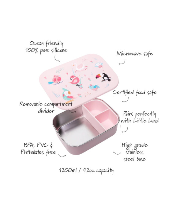 Little Lund Lunch Box 1200ml – Birds 105.00226