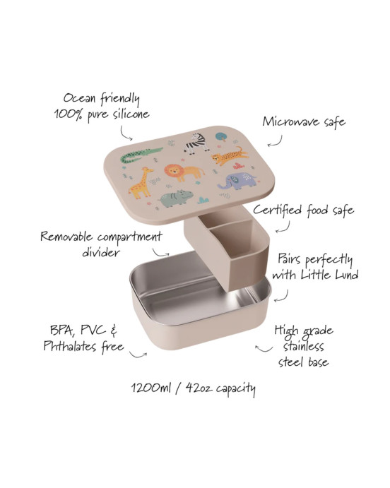 Little Lund Lunch Box 1200ml – Safari 105.00223