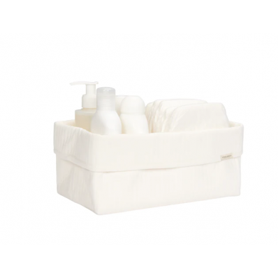 Little Dutch Καλάθι αλλαξιέρας μεγάλο Pure Soft White LD30592003