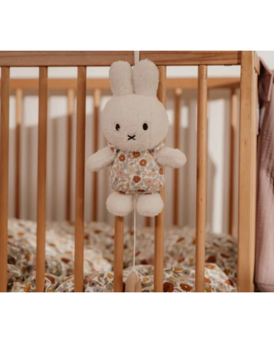 Little Dutch Υφασμάτινο μουσικό κουκλάκι Miffy Vintage Little Flowers  LD-ΝΙJΝ754