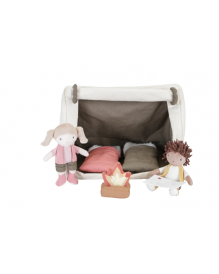 Little Dutch Υφασμάτινο σετ camping με κούκλες LD4550