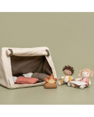 Little Dutch Υφασμάτινο σετ camping με κούκλες LD4550