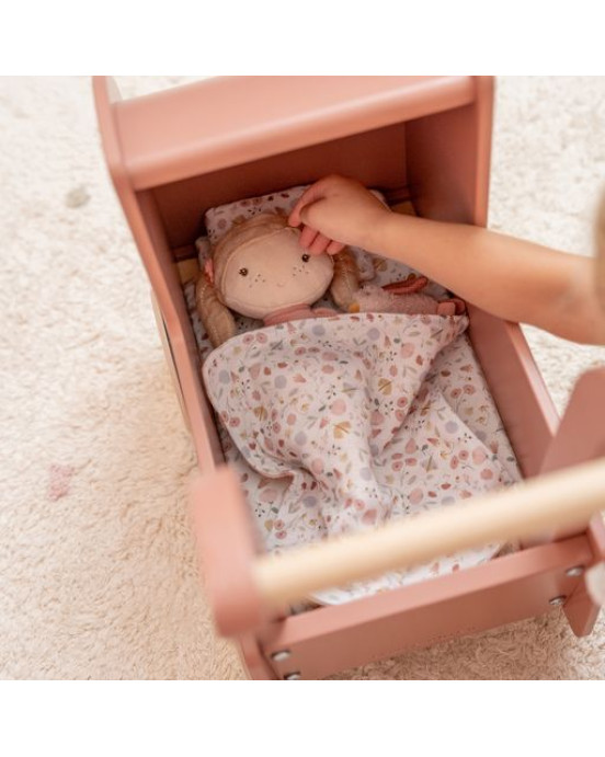 Little Dutch Ξύλινο καρότσι κούκλας FSC LD7096