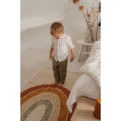 LITTLE DUTCH Χαλί δωματίου Rainbow Soft Pink 90 x 130 LD-RU10102006