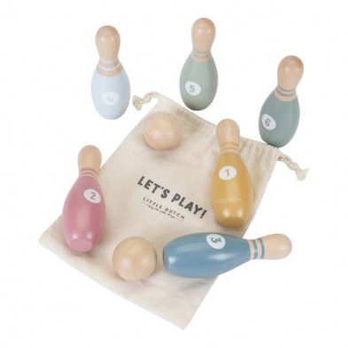 Little Dutch  Ξύλινο σετ Bowling FSC LD7110