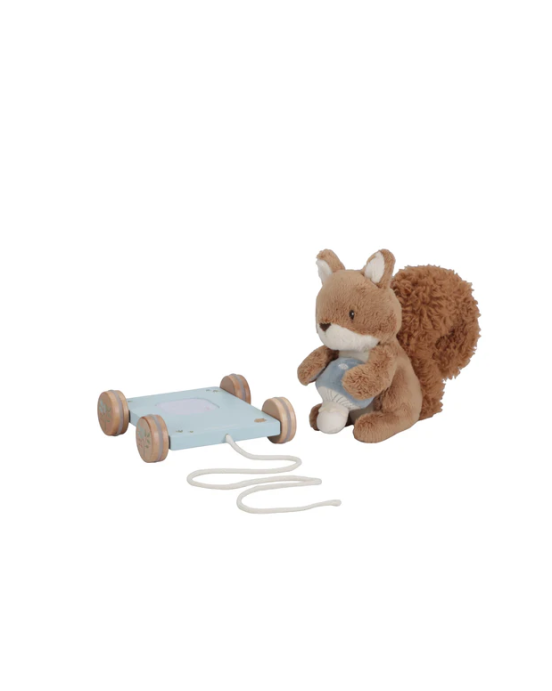 Little Dutch Ξύλινη τρεχαλίτσα με σκιουράκι FSC LD8920