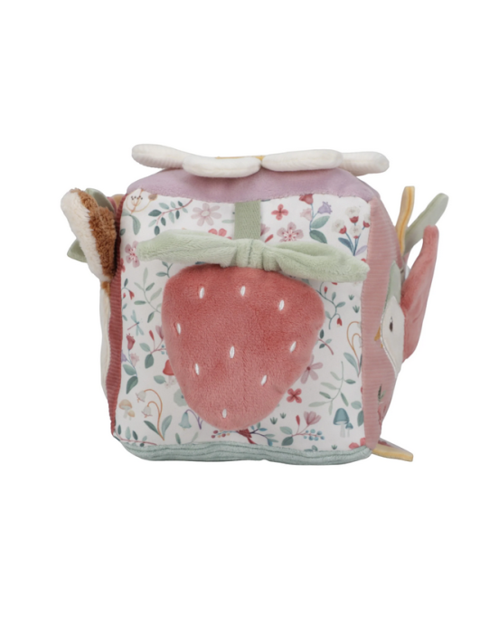 Little Dutch Υφασμάτινος κύβος δραστηριοτήτων Fairy Garden GRS LD9009