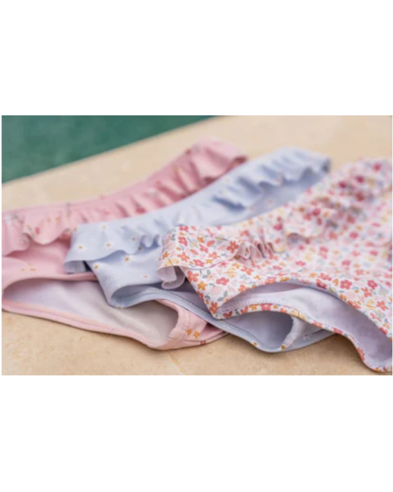 LITTLE DUTCH. Παιδικό μαγιό μπικίνι με βολάν για κορίτσια Summer Flowers - Νο 62/68