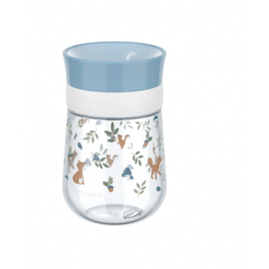 LITTLE DUTCH. Εκπαιδευτικό ποτηράκι περιμετρικό Mio 300 ml - Forest Friends