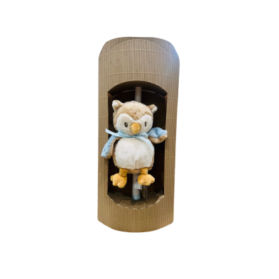 Lovelykids Λαμπάδα Υφασμάτινο κουκλάκι κουκουβάγια Forest Friends LOV8903