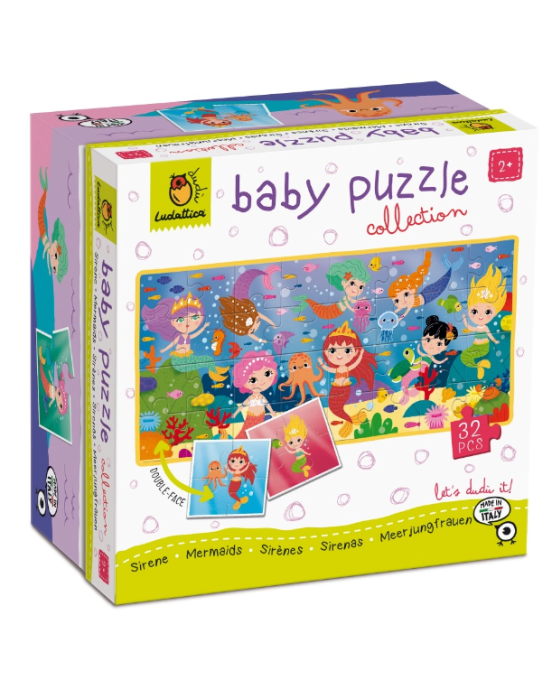 Ludattica baby Puzzle - Mermaids 23157