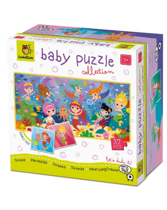 Ludattica baby Puzzle - Mermaids 23157