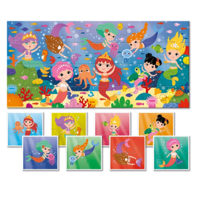 Ludattica baby Puzzle - Mermaids 23157