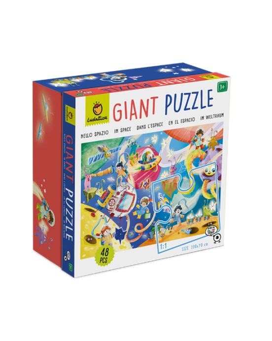 Ludattica giant Puzzle - In Space 22198