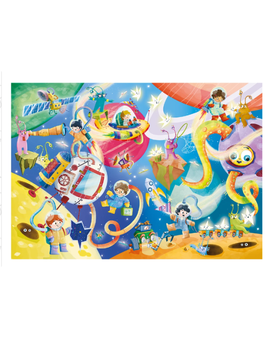 Ludattica giant Puzzle - In Space 22198