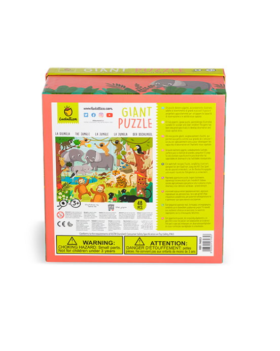 Ludattica giant Puzzle - The Jungle 20934