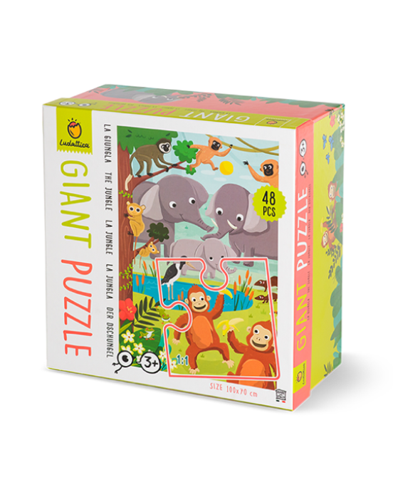 Ludattica giant Puzzle - The Jungle 20934