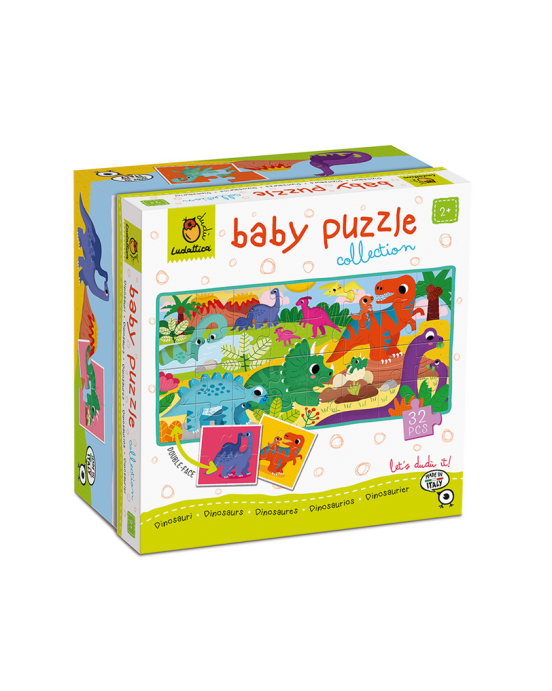Ludattica Baby Puzzle - Δεινόσαυροι 	22662 
