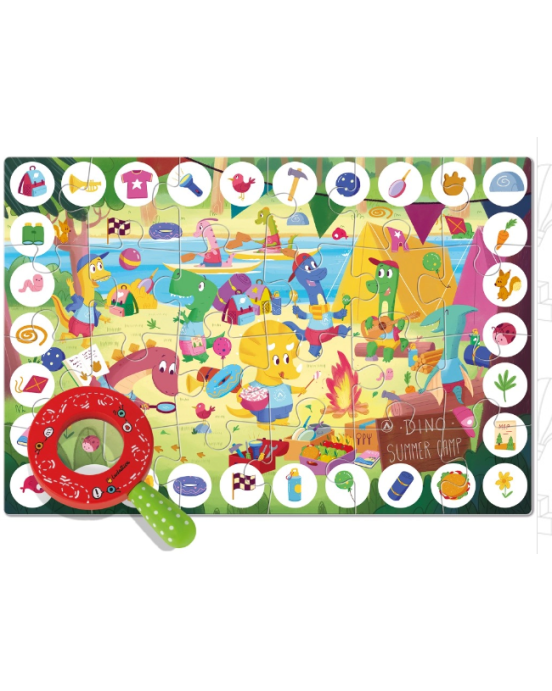 Ludattica puzzle Zoom - Dinosaurs 23164