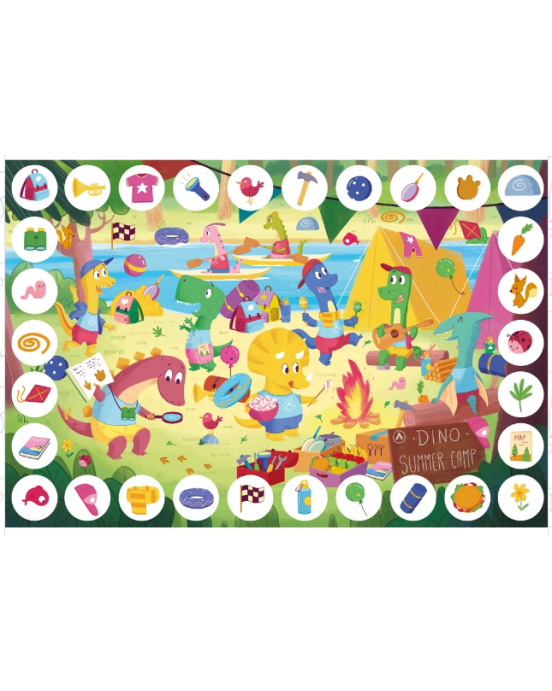 Ludattica puzzle Zoom - Dinosaurs 23164
