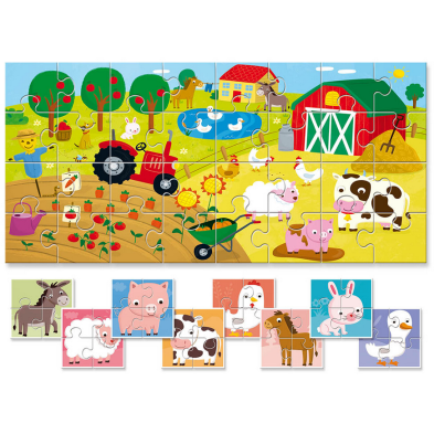 Ludattica baby Puzzle - Φάρμα 20514