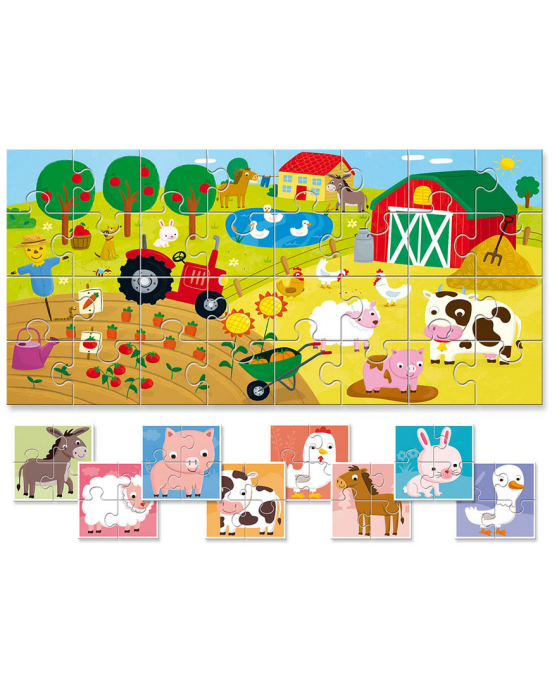 Ludattica baby Puzzle - Φάρμα 20514