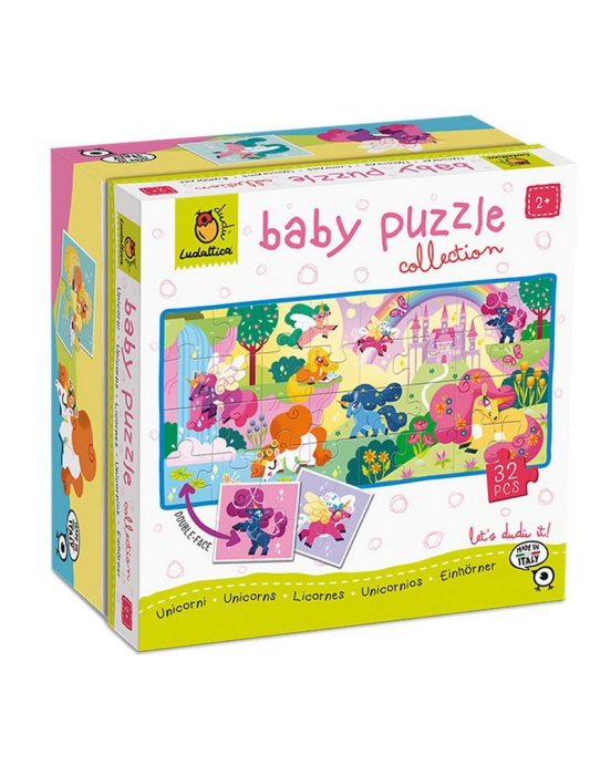 Ludattica Baby Puzzle - μονόκεροι 21849